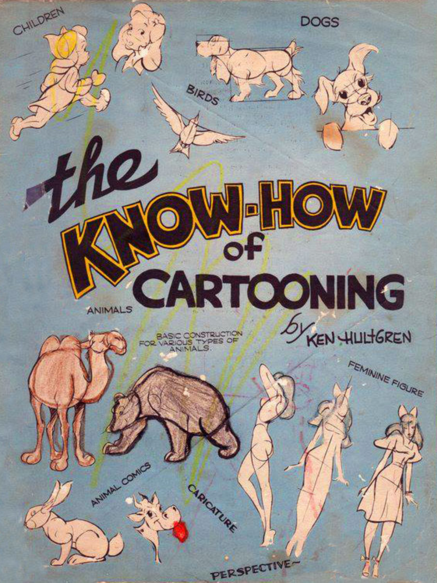 Обложка Ken Hultgren - The know how of cartooning 