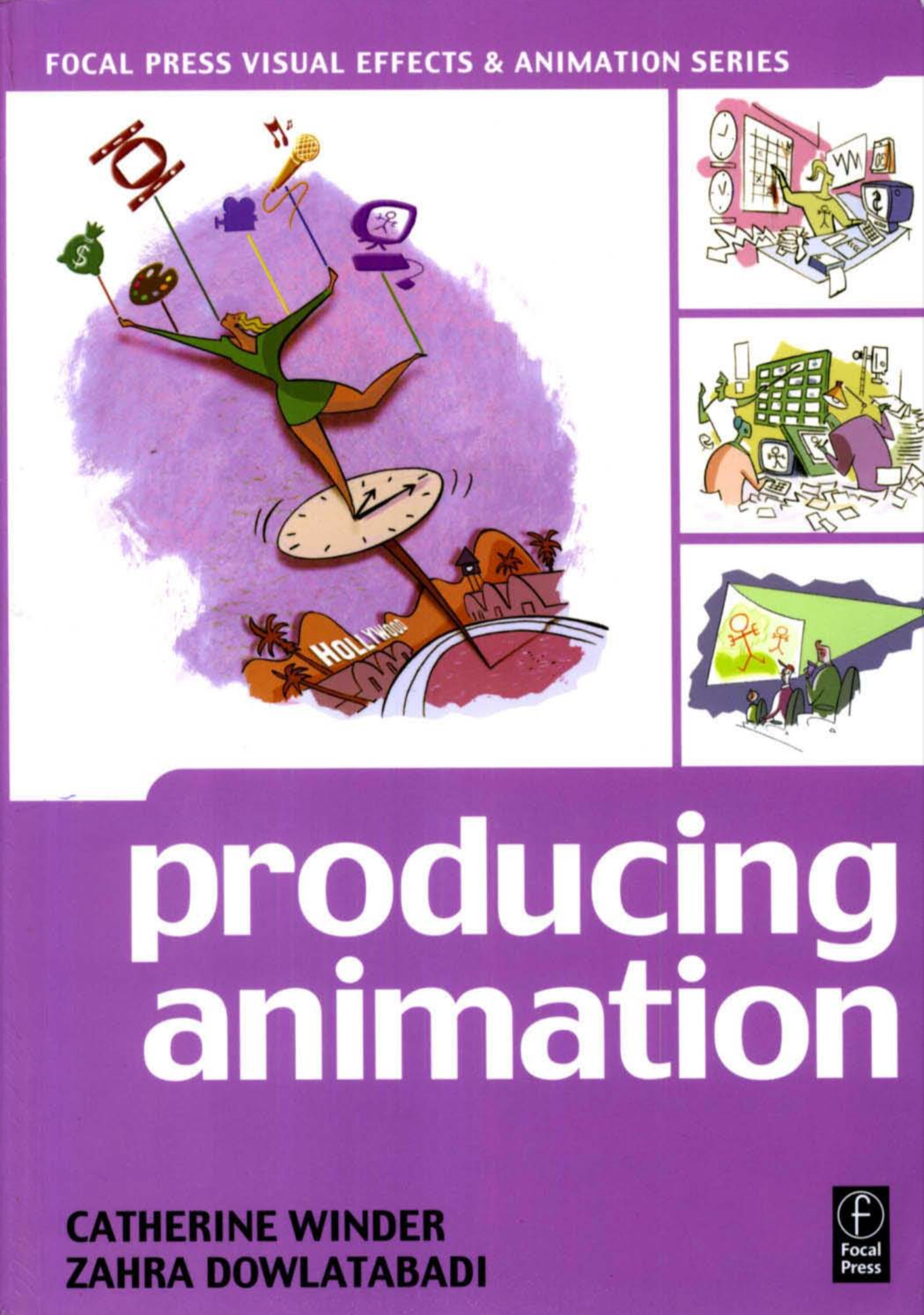 Обложка Producing Animation